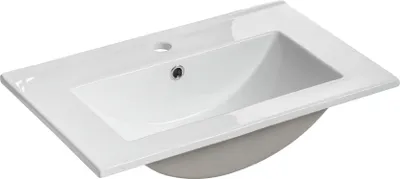 Zdjęcie produktu dla Umywalka ceramiczna Umywalka nablatowa Biała Umywalka do zabudowy