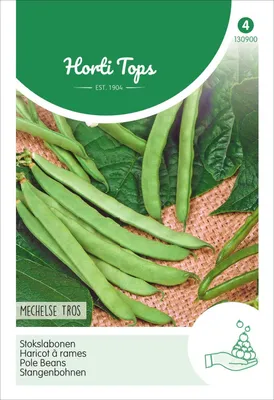Productafbeelding van Stangenboon 'Zucker Prinzess' O.F. | Stangenboonzaad van Hortitops