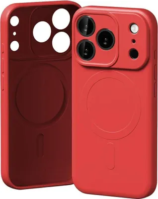 Zdjęcie produktu dla Etui Mercury Semi-Silicone Magsafe Do    Iphone 17 Pro Czerwony