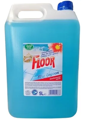 Zdjęcie produktu dla Floor, Uniwersalny płyn do mycia podłóg, ścian i glazury Blue Lagoon, 5 l