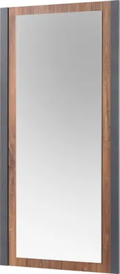 Produktbild von LIVOJO I12 Garderobe Flur Spiegel 54 x 108 x 2 cm Stirling Oak & Matera