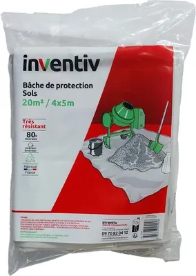 Obrázok produktu pre Ochranná Plachta 20M2 80Mikrov Inventiv
