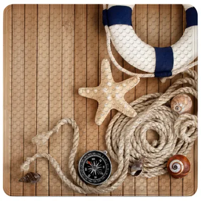 Produktbild von Sanilo Badematte Maritime 53 x 53 cm