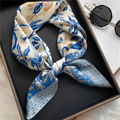 Immagine prodotto di Foulard UN-38931 Blu/Bianco - Eleganza e Stile KP38931