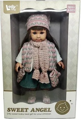 Obrázek produktu pro Lalka w zimowym ubranku 35cm
