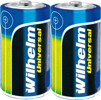 Produktbild von 2 x Mono Wilhelm Alkaline Batterien  LR20 1,5V
