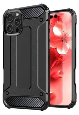 Obrázok produktu pre Techsuit Hybrid Armor kryt na iPhone 16 Pro – čierny