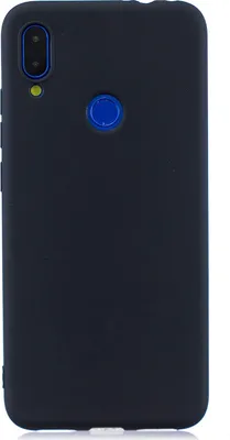 Produktbild von Für Redmi 7 Lovely Candy Color Matte TPU Anti-Scratch rutschfeste Schutzhülle Zurück Fall schwarz