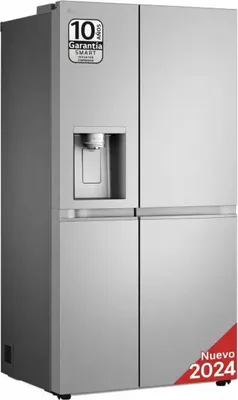Produktbild von LG GSLE91MBAC, Freistehend, Amerikanische Tür, Metallisch, 2 Tür(en), Metal Sorbet, LED