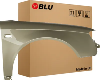 Zdjęcie produktu dla BLU Błotnik pasujący do Audi A4 B7 LY1Q Prawy Złoty DakarBeige | 2004-2008 | Przedni Przód | Lakierowany | Gotowy do montażu  | Stal