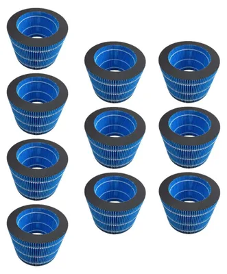 Produktbild von 10x Trade-Shop Luftfilter / Rundfilter / Ersatzfilter kompatibel mit Philips HU3918, HU3916, HU3915, HU2718, HU2716 Luftbefeuchter ersetzt FY3446/30