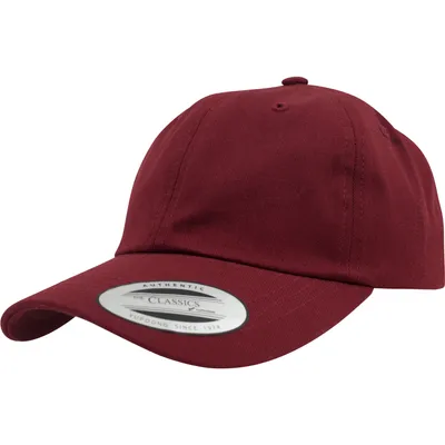 Produktbild von FLEXFIT 6245CM | Low Profile Baumwolle Twill Cap / Kappe / Mütze - Farbe: Maroon - Größe: One Size