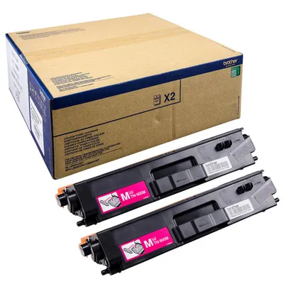 Zdjęcie produktu dla Brother TN-900MTWIN, 12000 stron(y), Purpurowy, 2 szt.