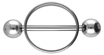 Produktbild von Brustwarzenpiercing, Zungenpiercing, Intim-Piercing Chirurgenstahl Nippelring