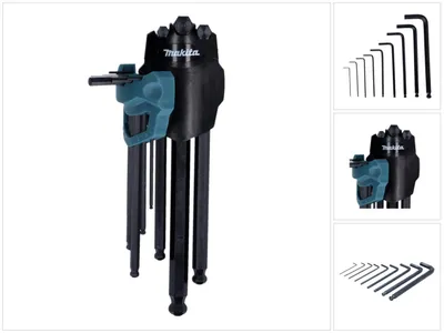 Produktbild von Makita B-65894 Innensechskantschlüssel-Set