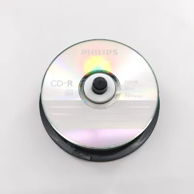 Produktbild von Philips CD-Rohlinge, 80Min, 700MB, Speed 52x, Spindel 25 (Disc)