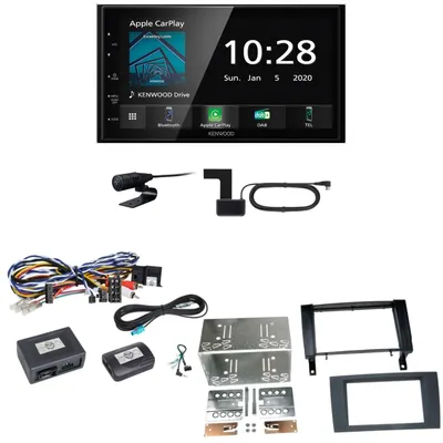 Produktbild von Kenwood DMX5020DABS Android Auto CarPlay Einbauset für Mercedes SLK R171