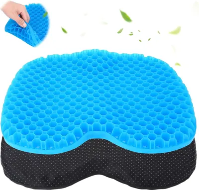 Produktbild von Sitzkissen - Bürostuhl, Auto, ergonomisch, Rollstuhl - Gelkissen