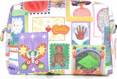 Produktbild von Oilily Kosmetiktasche Pennys Pouch Sand Dollar bunt
