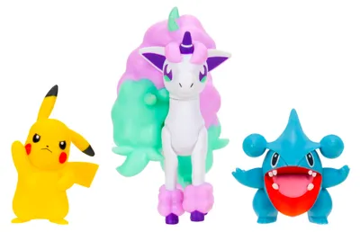 Immagine prodotto di Figurina Pokemon Pikachugible & Ponyta Multicolore  Multicolore Taglia unica