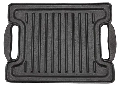 Obrázok produktu pre Liataželezná grilovacia doska 36 x 25 cm s nepriľnavým povrchom