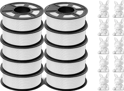 Zdjęcie produktu dla filament do drukarek 3D, Easy ABS, 1 kg/rolka, materiał ABS, Easy ABS 10WT