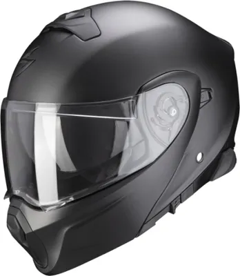 Zdjęcie produktu dla Kask motocyklowy SCORPION EXO-930 SMART solid matowy perłowo czarny S
