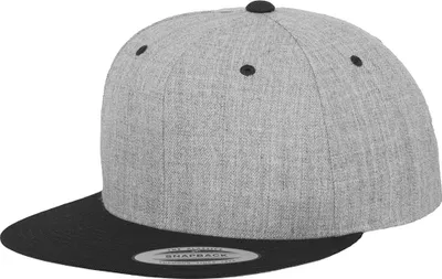 Immagine prodotto di Cappellino snapback unisex Flexfit bicolore PC3710 (taglia unica) (grigio screziato/nero)