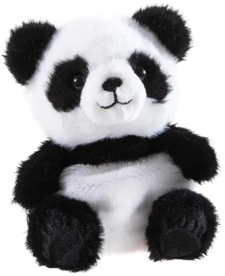Zdjęcie produktu dla Antystresowa pluszowa panda CHAGIYA, 13 cm, wypełniona kulkami antystresowymi