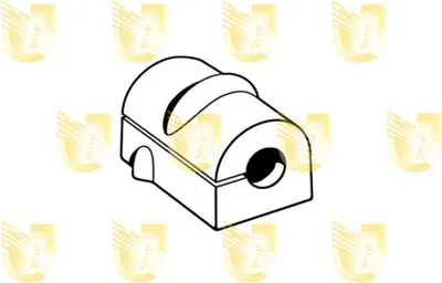 Produktbild von UNIGOM Lagerbuchse Stabilisator 391538 Vorne Links Vorne Rechts für OPEL Corsa C Kastenwagen (X01) 16mm
