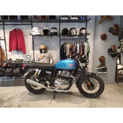 Zdjęcie produktu dla Tłumik tylny IXRACE Full Line, Royal Enfield GT 650 / Interceptor 650, lewy/prawy, wsuwany (Euro5)