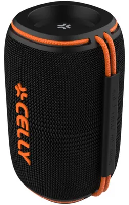Produktbild von Celly AURA10WOR, 10 W, Kabellos, USB Typ-C, Tragbarer Stereo-Lautsprecher, Schwarz, Kunststoff