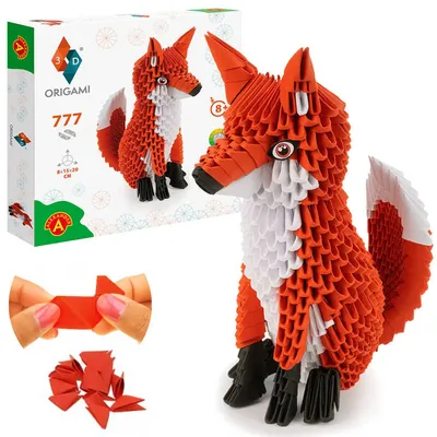 Zdjęcie produktu dla Alexander Toys 2573, Papier, Wielobarwny, Monochromatyczny, Wzór we zwierzątka, 8 lat(a), 80 mm