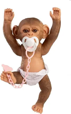 Produktbild von MuÑecas Guca Reborn-affe Mit Vinylkörper Durchsichtig  Durchsichtig One Size