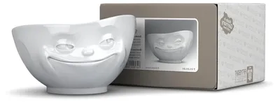Produktbild von Fiftyeight 2er Schalen-Set grinsend und lecker | weiß