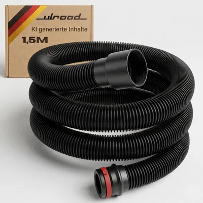 Produktbild von 1,5m Staubsaugerschlauch  passend für Bosch GAS Click and Clean 15 35 55 M AFC GNF 20 35 GOF 130 Nass- und Trockensauger Schlauch Ersatzteil mit Schnell Verbinder