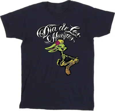 Produktbild von Looney Tunes - "Dia De Los Muertos" T-Shirt für Herren BI50657 (M) (Marineblau)