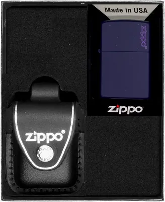 Obrázok produktu pre Sada zapaľovačov ZIPPO NAVY BLUE MATTE LOGO dar No3
