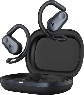 Produktbild von Edifier Open-Ear TWS Kopfhörer, Hi-Res Audio, 40h, IP55, BT 5.4, ergonomisch für Radfahren - Schwarz