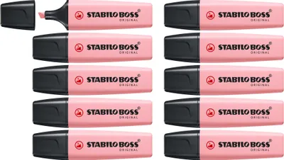 Image de STABILO Boss Original Surligneur pastel 1 pce Rose pointe émoussée