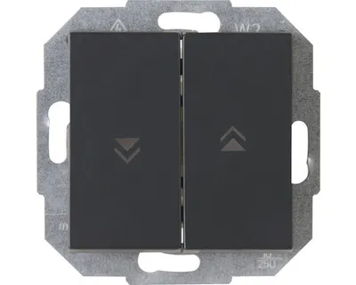 Produktbild von Kopp 588515556 Jalousieschalter Athenis 55 anthrazit