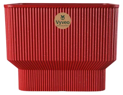 Productafbeelding van Vyveo - Bloempot Ciro - Rood - 31x24