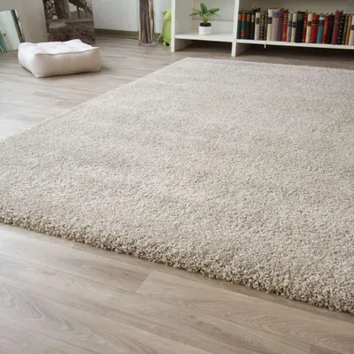 Produktbild von Shaggy Hochflor Teppich Chamonix Langflor in Silber, Größe: 240x290 cm