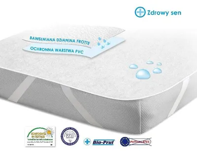 Image de BabyMatex : Protège-matelas imperméable pour couches, 120x60 cm