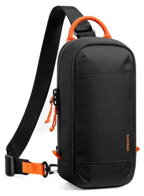 Produktbild von tomtoc Sling Bag Umhängetasche für Nintendo Switch 2, Rundumschutz – Schwarz