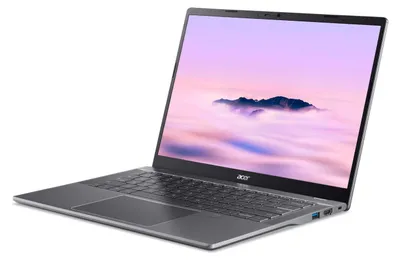 Produktbild von Acer Chromebook Plus 514 CBE594-2-TCO-30CD, Intel Core 3, 35,6 cm (14"), 1920 x 1200 Pixel, 16 GB, 256 GB, ChromeOS