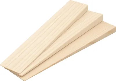 Produktbild von Holzkeile 14 x 2,3 x 1,0 cm Fichte - 12 Stück