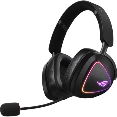 Produktbild von ASUS ROG Delta II kabelloses Gaming Headset mit RGB-Beleuchtung und 110h Akku