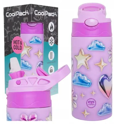 Produktbild von Trinkflasche, Thermosflasche, 350 Ml, Für Die Schule, Für Kinder, Coolpack Für Kinder