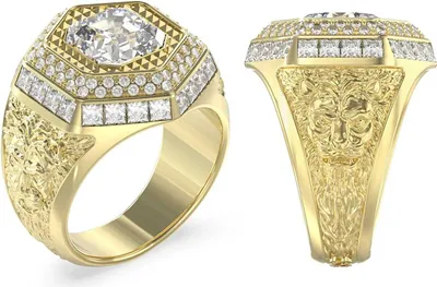 Produktbild von Fingerringen   Cocktail Guess Gold 24  Kollektion Lion King - mann